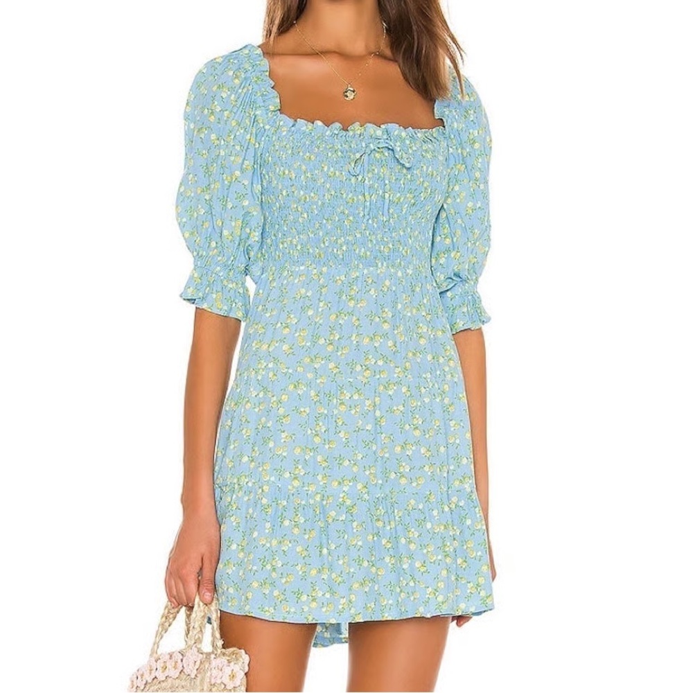 FAITHFULL THE BRAND Charlotte Mini Dress - Ana Floral